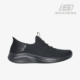 ・SKECHERS｜Slip-Ins Ultra Flex 3.0 Right Away/ スケッチャーズ/ワイド スリップインズ ウルトラ フレックス 3.0 ライト アウェイ/ブラック #