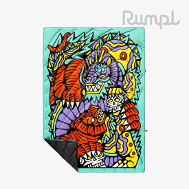 ・RUMPL｜Artist Original Puffy Blanket In The Balance DJ Javier/ ランプル/アーティスト オリジナル パフィー ブランケット イン ザ バランス ハビエル/ブラック #
