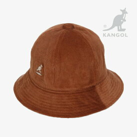 ：KANGOL｜Cord Casual/ カンゴール/コーデュロイ カジュアル ベル ハット/ウッド #