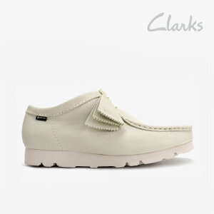 �ECLARKS�bW Wallabee Gore-Tex Leather Vibram/ �N���[�N�X/�����r�[ �S�A�e�b�N�X ���U�[ �r�u����/�z���C�g���U�[ #