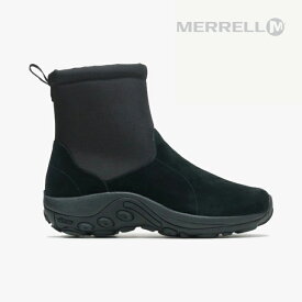 ＊MERRELL｜Jungle Mid Zip Polar Waterproof Ice+ Vibram Arctic Grip/ メレル/ジャングル ミッド ジップ ポーラー ウォータープルーフ アイスプラス ビブラム アークティック/ブラック #