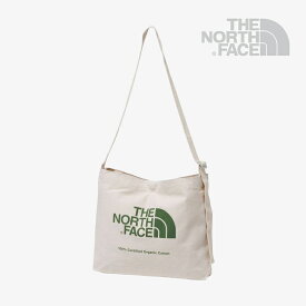 ・THE NORTH FACE｜Organic Cotton Musette Pouch/ ノース フェイス/オーガニック コットン ミュゼット ポーチ/ナチュラルxビンヤードグリーン #