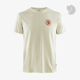 ＊FJALLRAVEN｜1960 Logo T-Shirt Organic Cotton/ フェールラーベン/ロゴ Tシャツ オーガニック コットン ポリ/チョークホワイト #
