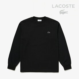 ・LACOSTE｜Basic Long Sleeve T-Shirt/ ラコステ/ベーシック ロング スリーブ Tシャツ/ブラック #
