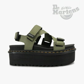 ・DR.MARTENS｜W Kimber II Multi Strap Sandals/ ドクター マーチン/キンバー 2 マルチ ストラップ サンダル プラットフォーム/ミューテッドオリーブ #