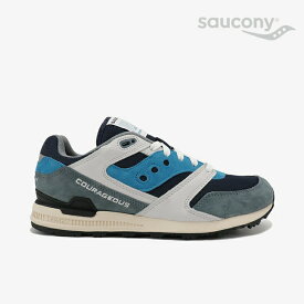 ・SAUCONY｜Courageous OG 87/ サッカニー/カレイジャス オリジナル/グレーxローヤル #