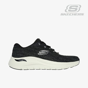 *SKECHERS|Arch Fit 2.0 Road Wave Extra Wide/ スケッチャーズ/アーチ フィット ロード ウェーブ エクストラ ワイド/ブラックxホワイト #