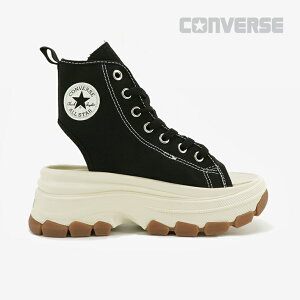 �ECONVERSE�bW All Star Trekwave Cutout Sandal Platform Canvas/ �R���o�[�X/�I�[���X�^�[ �g���b�N�E�F�[�u �J�b�g�A�E�g �T���_�� �v���b�g�t�H�[�� �L�����o�X/�u���b�N #