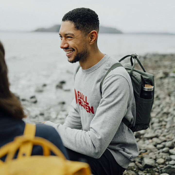 楽天市場】・FJALLRAVEN｜Fjallraven Logo Sweater Organic Cotton 