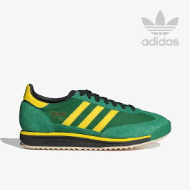 ・ADIDAS Originals｜SL 72 RS/ アディダス/クラシック ランニングシューズ/グリーンxイエロー #