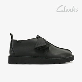 ・CLARKS｜Desert Trek GTX/ クラークス/デザート トレック ゴアテックス レザー/ブラック #