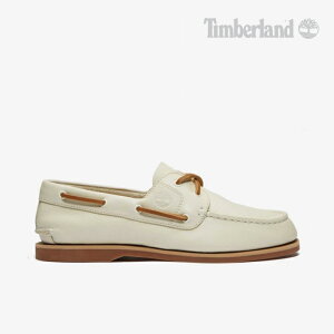 �ETIMBERLAND�bW Classic Boat Shoe 2-Eye Full Grain Leather/ �e�B���o�[�����h/�N���V�b�N �{�[�g �V���[ �c�[�A�C �t�� �O���C�� ���U�[/�i�`������ #