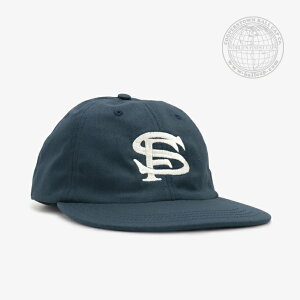 �ECOOPERSTOWN BALL CAP�bUSA Made Washed Chino Twill Cap SF/ �N�[�p�[�Y�^�E��/�A�����J ���C�h �E�H�b�V���h �`�m �c�C�� �L���b�v �T���t�����V�X�R �V�[���Y/�l�C�r�[ #