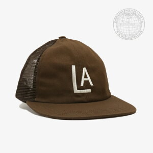 �ECOOPERSTOWN BALL CAP�bUSA Made Chino Twill Mesh Cap LA/ �N�[�p�[�Y�^�E��/�A�����J ���C�h �`�m �c�C�� ���b�V�� �L���b�v ���T���[���X �G���[���X/�u���E�� #