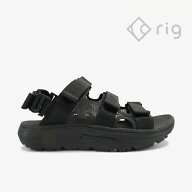 ：RIG｜Kuvaa 2.0 Recovery Sandal/ リグ/クーバ リカバリー サンダル/ブラック #