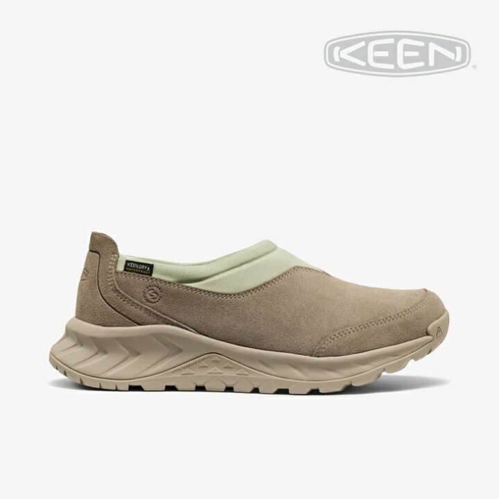 楽天市場】：KEEN｜W TTS Moc WP Waterproof Slip-On Suede/ キーン 