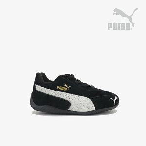 `PUMA|K Speedcat OG Suede/ プーマ/スピードキャット オリジナル スエード ベビー/プーマブラックxプーマホワイト #