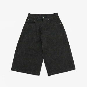�EPARROTT CANVAS�bW Buggy Denim Short Pants/ �p���b�g �L�����o�X/�o�M�[ �f�j�� �V���[�g �p���c/�u���b�N #