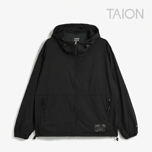 �ETAION�bW Basic Sports W-Zip Light Stretch Nylon Parka Running/ �^�C�I��/�x�[�V�b�N �X�|�[�c �_�u���W�b�v ���C�g �X�g���b�` �i�C���� �p�[�J�[ �����j���O/�u���b�N #