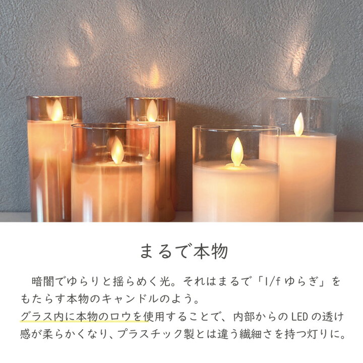 楽天市場】【☆即納☆】 キャンドル LEDキャンドルライト LED 