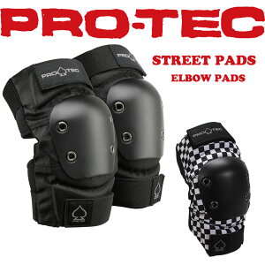 yzPRO-TEC STREET ELBOW PAD / vebNXg[gG{pbh veN^[ XP[gp lp LbYp
