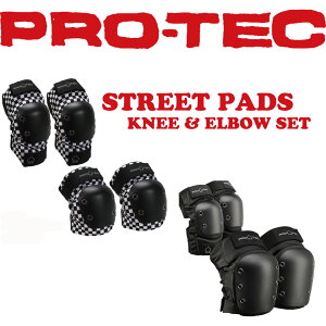 yzPRO-TEC STREET KNEE/ELBOW PAD / vebNXg[gj[/G{pbh veN^[ XP[gp lp LbYp