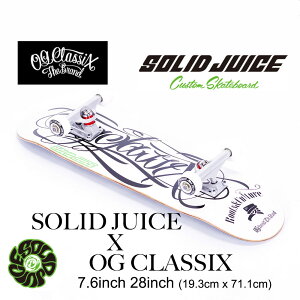 yzSOLID JUICE x OG CLASSIXR{ Rv[gXP[gfbL