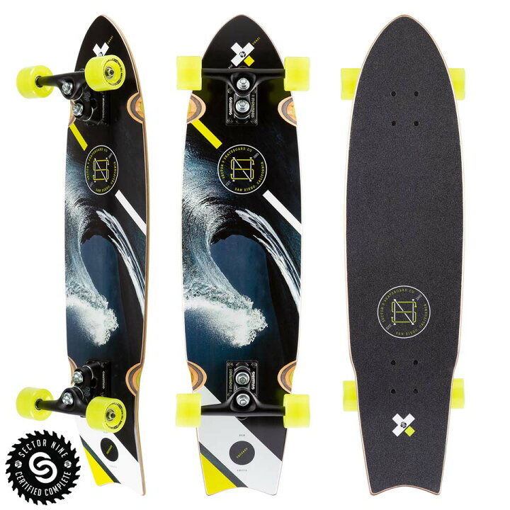 楽天市場】【送料無料】SECTOR 9 セクター9 スケートボード SK8 