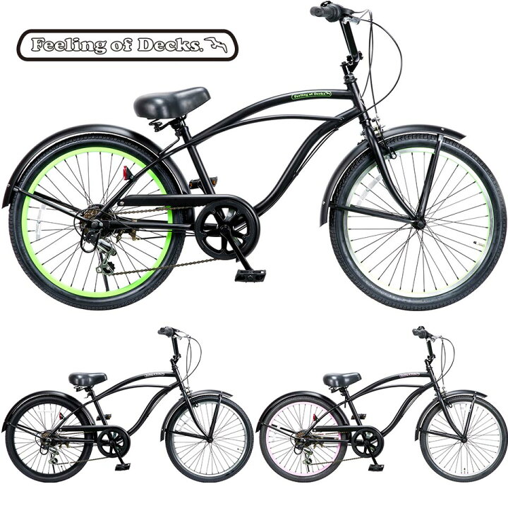 楽天市場】Feeling of decks 22inc 6SPEED for kids curiser FOD 