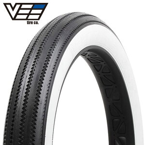 Vee Tire/r[^C Vee Tire ZIGZAG BLACK/WHITE WallWOUO 20 × 4.0 ^C C[r[g ] d] BRONXJX^^C@^Ĉ1{