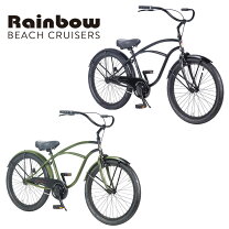 楽天市場】rainbow ビーチクルーザー（スポーツ・アウトドア）の通販
