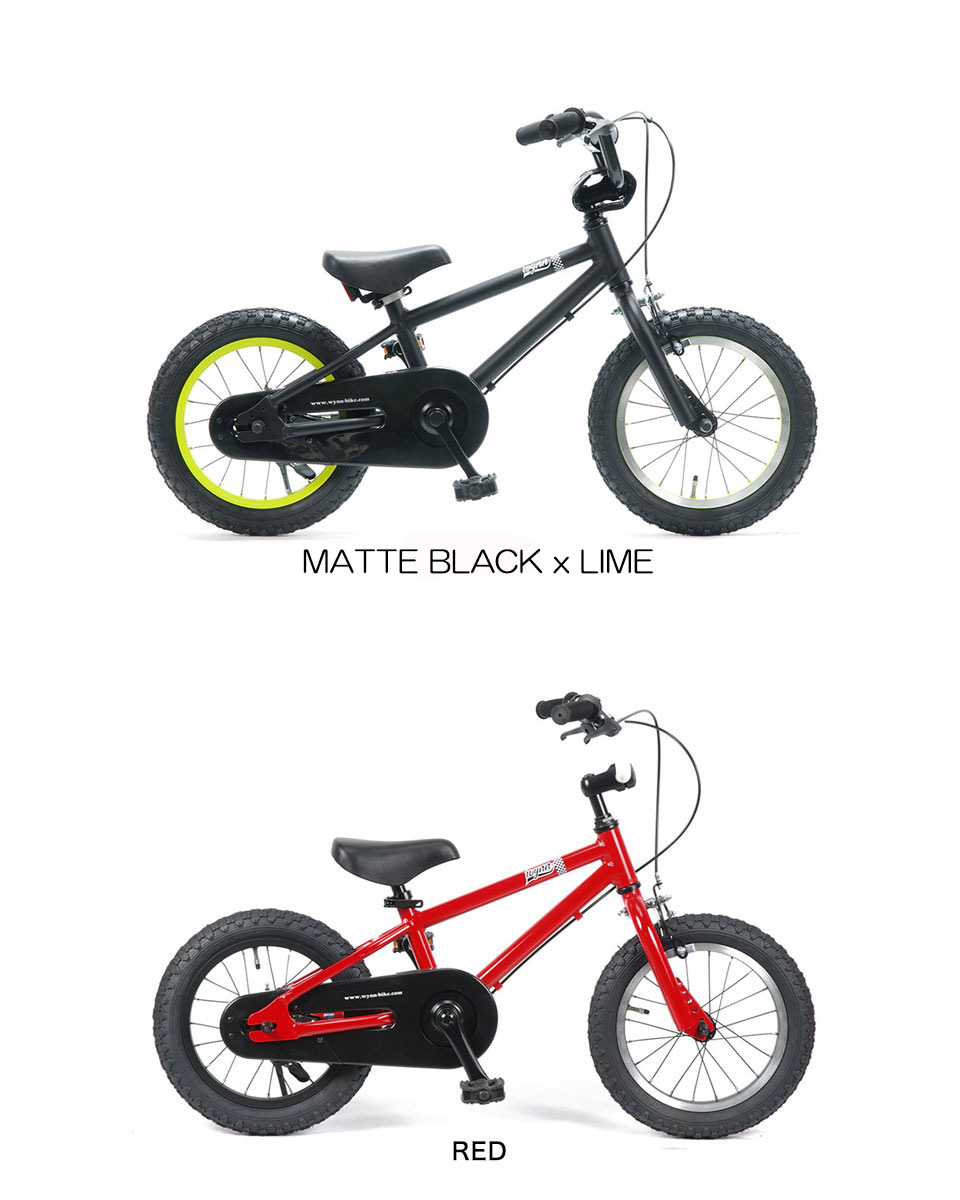 Wynn14 ウィン 14インチ RAINBOW PRODUCTS 14inc 子供用自転車 補助輪付属 キッズバイク 幼児用自転車 ペダル付き BMX アルミフレーム 軽量 身長100cm 4-6歳おすすめ 配達不可発送のみ