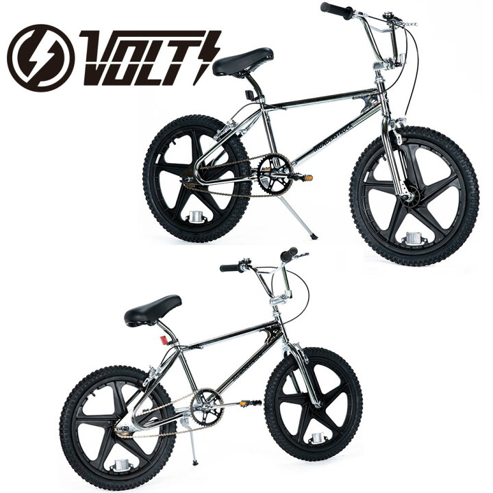 楽天市場】VOLT THUNDERSTRUCK CP BMX 20inch ボルト BMX シルバー 