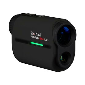 Shot Navi(ショットナビ) ゴルフ レーザー距離測定器 Voice Laser Red Leo 視認性 赤色OLED採用 高速0.3秒計測 高低差 充電式 レーザ