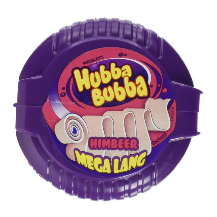 【1箱】Hubba Bubba バブルガムテープ 4種類の味 56.7g 12個入り [オリジナル/ブルーラズベリー/ラズベリー/タンギートロピカル]  GoBuyKOREA