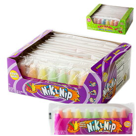 【1箱】ニックルニップ ワックスボトルキャンディ ミニドリンクス 8ボトルx12袋（96ボトル）ニックルニップ / クライベイビー サワー