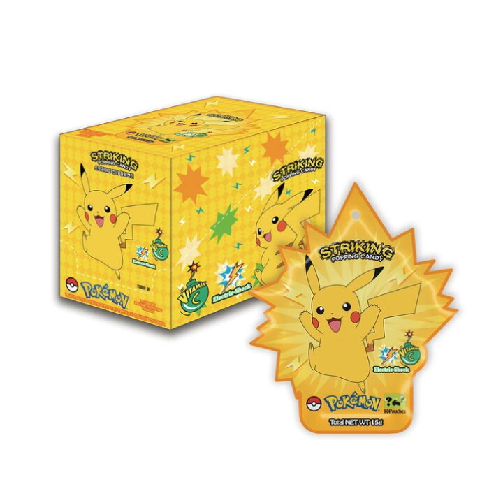 楽天市場】【1箱】ポケモンストライキングポッピングキャンディ12個入 