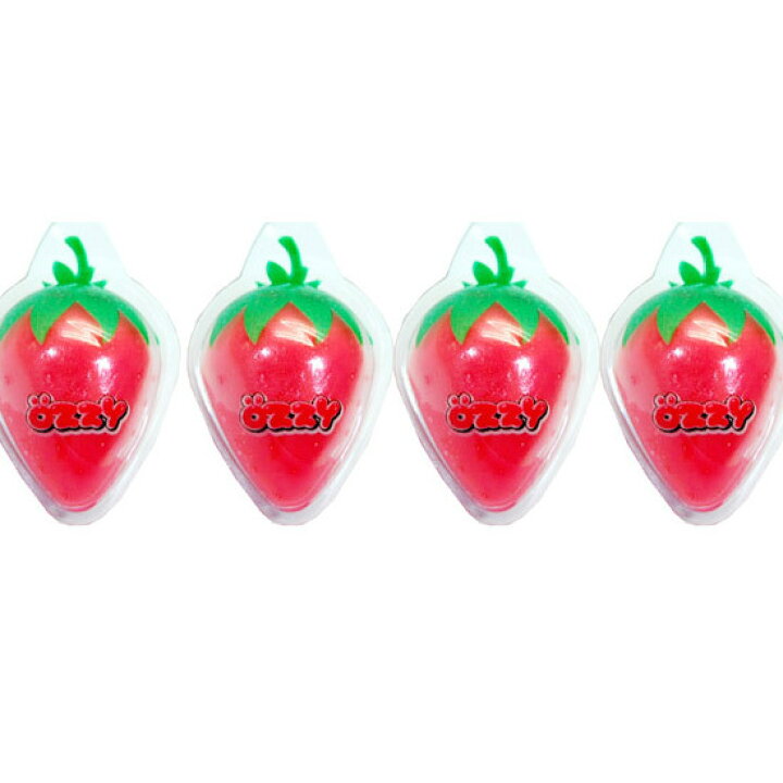 【超歓迎された】 オージー OZZY イチゴグミ Strawberry 4個入り 2袋 いちごグミ www.kenhsuckhoe.vn