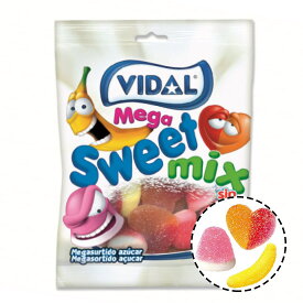 【VIDAL】メガスイートミックスグミ 100gx3袋セット | MEGA SWEET MIX