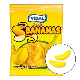 【VIDAL】ヴィダル バナナ 100g x3袋 | BANANA GUMMI