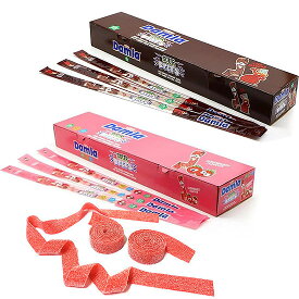 【1箱】DAMLA サワーベルト72個入 コーラ味/イチゴ味 キャンディ