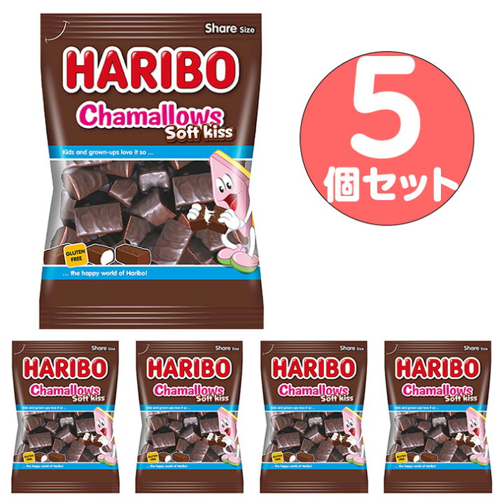 楽天市場】【5個セット】HARIBO ハリボー チョコマシュマロ 200g 5個 