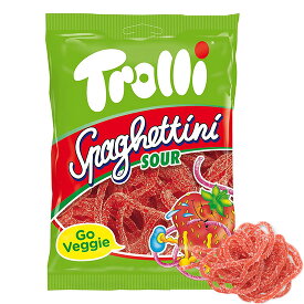 トローリ スパゲッティ サワー グミ 2袋/3袋 イチゴ味