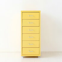 楽天市場】スチール キャビネット（カラーイエロー）（インテリア 