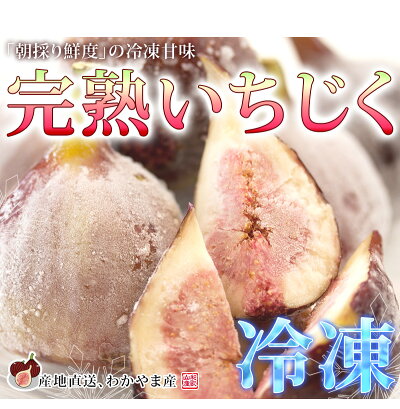 いちじく冷凍500g完熟イチジク訳あり和歌山無花果生食いちじく無添加いちじく食べ方いちじくジャムレシピ公開中お取り寄せ小分けクール贈り物プレゼントお中元果物フルーツ手土産