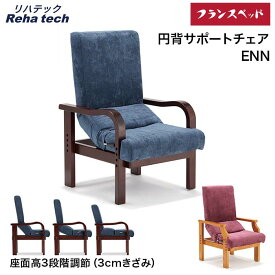 【4/27まで使える500円クーポン】フランスベッド 円背サポートチェア ENN-01 ENN-02 チェア サポートチェア 肘付 円背 腰対策 高座椅子 高座いす イス 高機能 高齢者 敬老の日 贈り物 ギフト