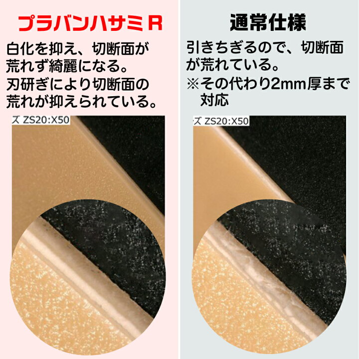 プラバンハサミR ゴッドハンド 直販限定 プラ板 樹脂 はさみ 鋏 ABS PP PET PS ゴッドハンド公式 プラバンハサミ ゴッドハンド プラスチック 2mm レジンキャスト ステッカー デカール はさみ 鋏
