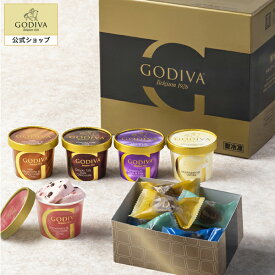 スイーツ プレゼント ギフト お返し お祝い チョコレート ゴディバ (GODIVA) 【送料込】カップアイス＆ショコラフォンデュ（6個入）