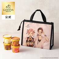 ゴディバ公式（GODIVA）【送料込】ゴディバ×NANA カップアイスクリーム120ml(4個)+保冷バッグセット
