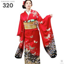 楽天市場】蝶（カラーレッド）（和服｜レディースファッション）の通販